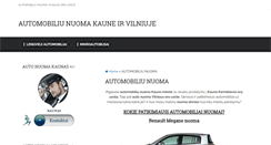 Desktop Screenshot of noriuauto.lt