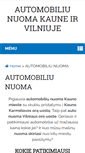 Mobile Screenshot of noriuauto.lt